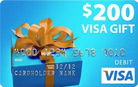 $200 Visa Card